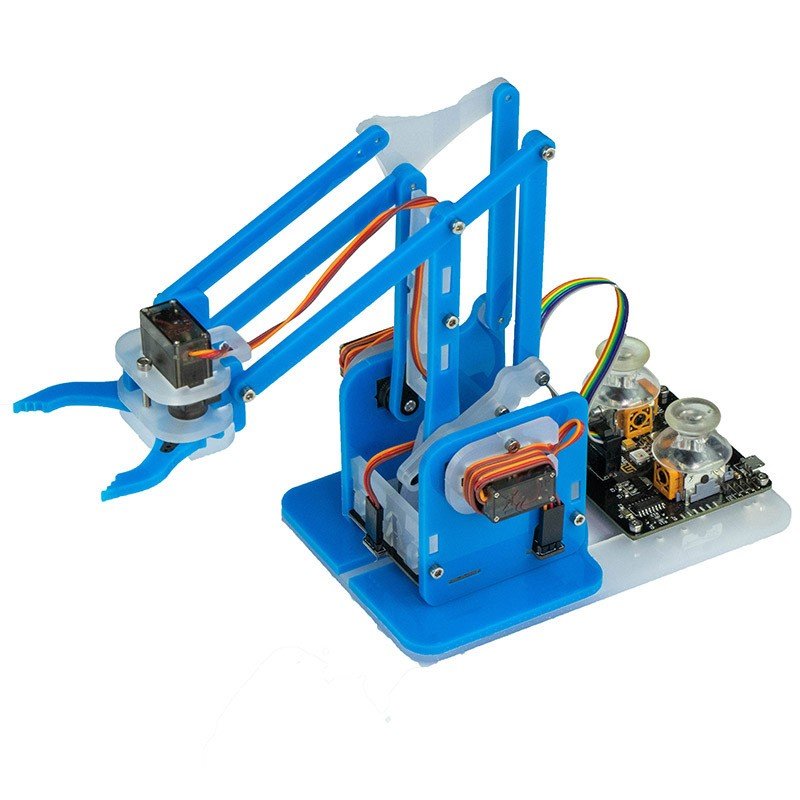 MeArm Roboterarm für Arduino - blau