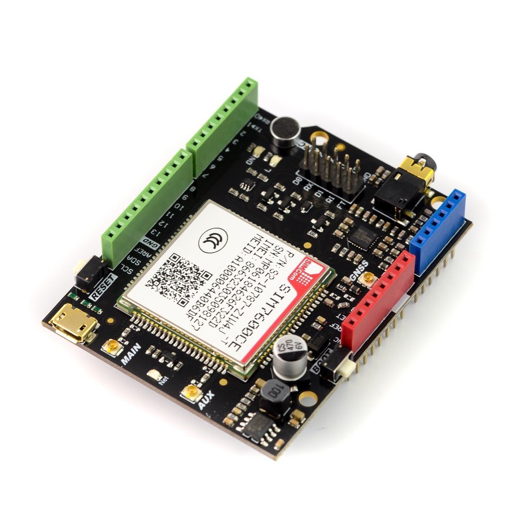 DFRobot Shield GSM / LTE / GPRS / GPS SIM7600CE-T - Shield für Arduino