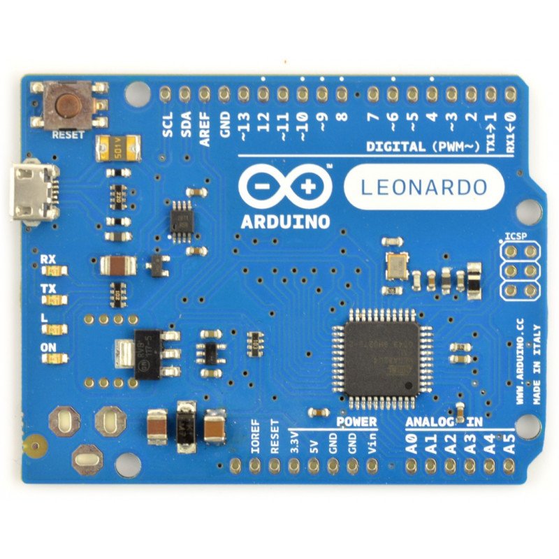 Arduino Leonardo Low-Profile