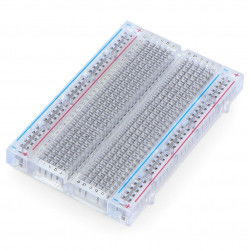 Halterungsplatte - 400 Löcher transparent