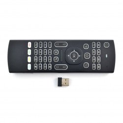 Kabellose MX3-Tastatur + Air Mouse + Sprachwahl - kabellos 2,4 GHz