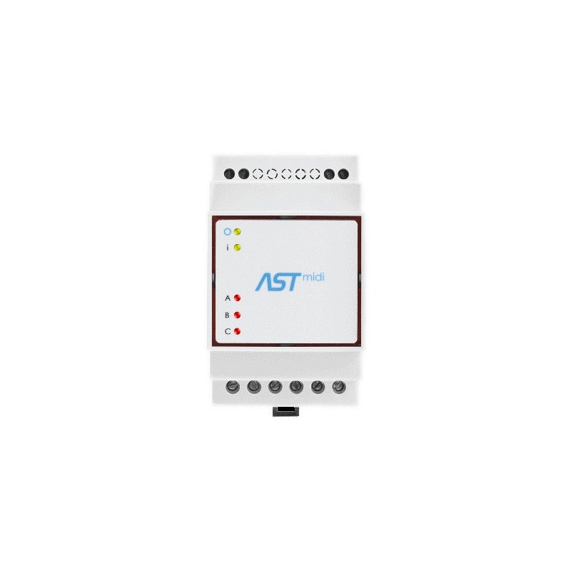 ASTmidi - Straßenbeleuchtungscontroller mit GPS-Antenne - 3x Ausgänge