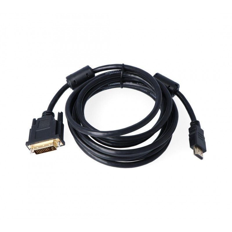 3 m langes DVI-HDMI-Kabel