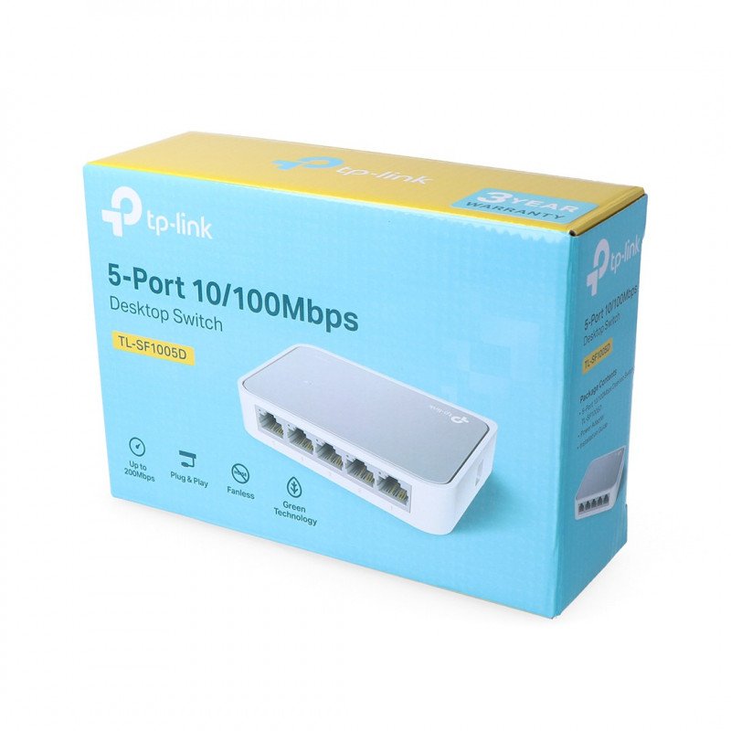 Switch TP-Link TL-SF1005D 5 Ports 100Mbps