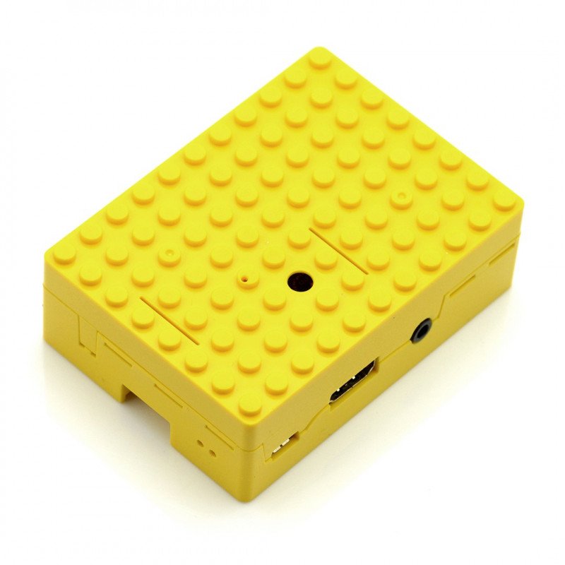 Pi-Blox - Raspberry Pi Model 3/2 / B + Gehäuse - gelb