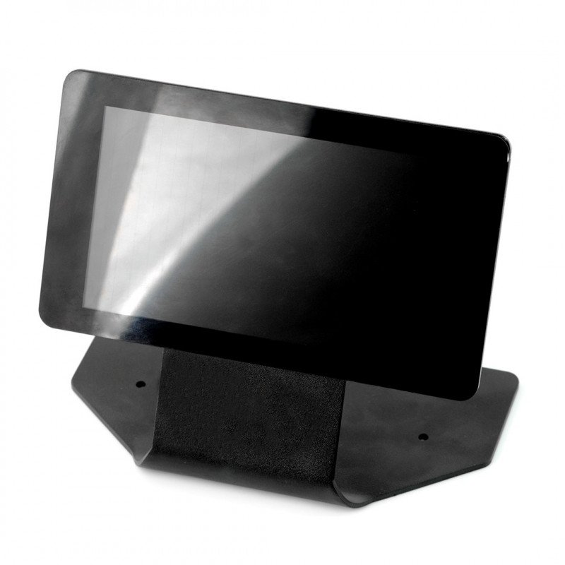 Gehäuse für Raspberry Pi, dedizierter 7-Zoll-Bildschirm - schwarzes Metall