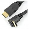 HDMI-Kabel, Klasse 1.4 Lexton - 1,8 m abgewinkelt - zdjęcie 1