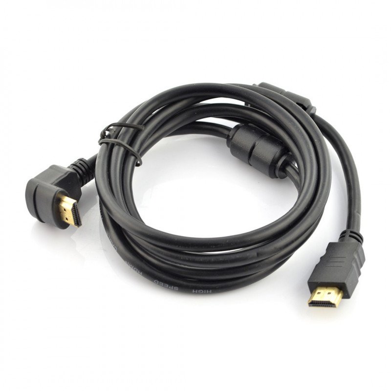 HDMI-Kabel, Klasse 1.4 Lexton - 1,8 m abgewinkelt