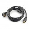 HDMI-Kabel, Klasse 1.4 Lexton - 1,8 m abgewinkelt - zdjęcie 3