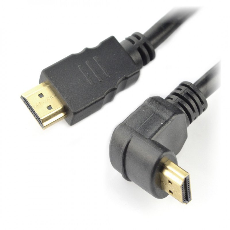 HDMI-Kabel, Klasse 1.4 Lexton - 1,8 m abgewinkelt
