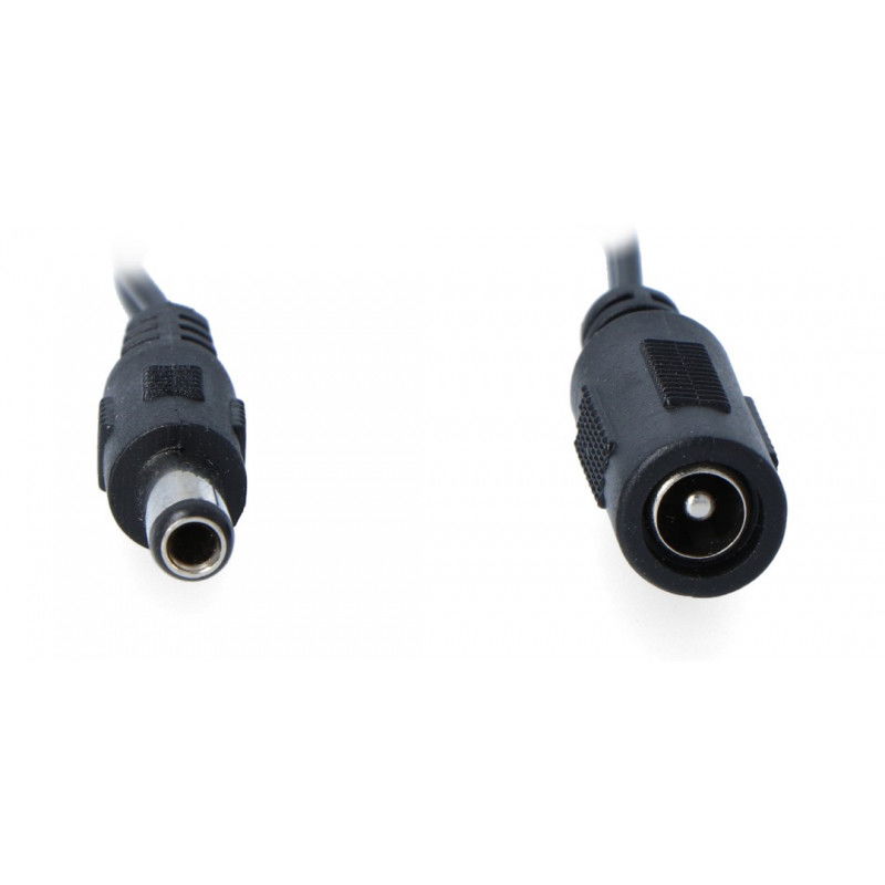 Adapter DC 5,5/2,1 Buchse - DC 5,5/2,5 Stecker
