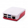 Satz Raspberry Pi 4B WiFi 1GB RAM - Offiziell - mit Graphitgehäuse - zdjęcie 4