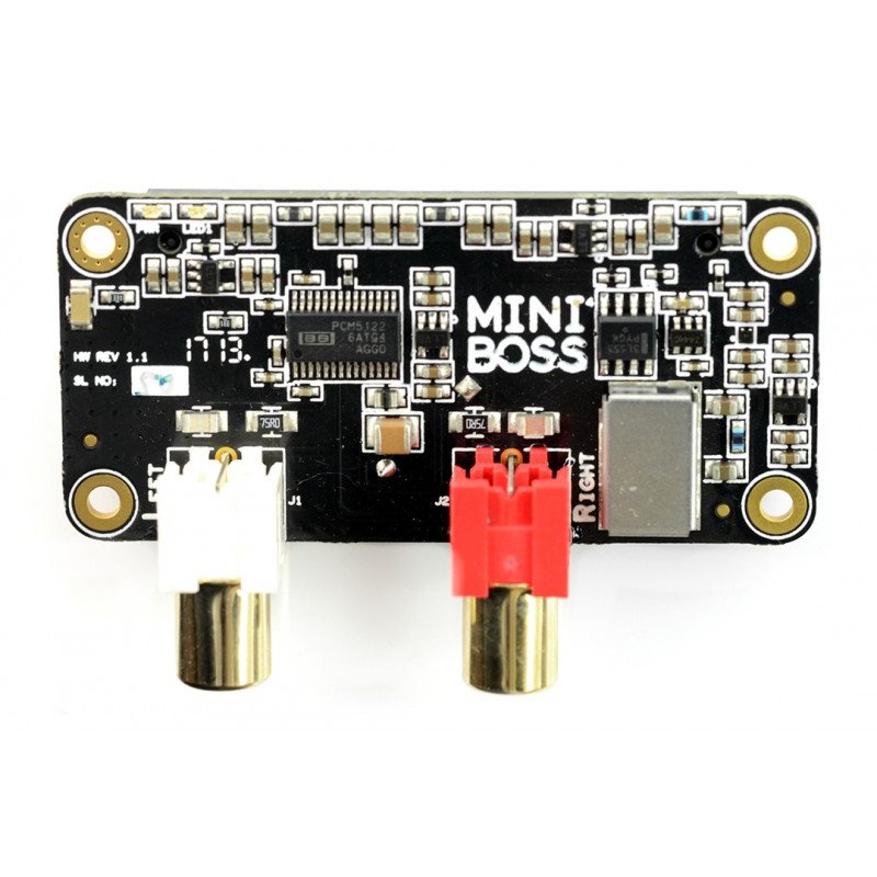 Mini Boss DAC - Soundkarte für Raspberry Pi Zero