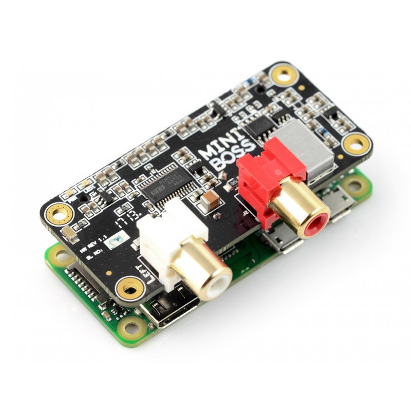 Mini Boss DAC - Soundkarte für Raspberry Pi Zero
