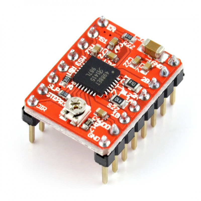 Schrittmotortreiber A4988 RepRap - red