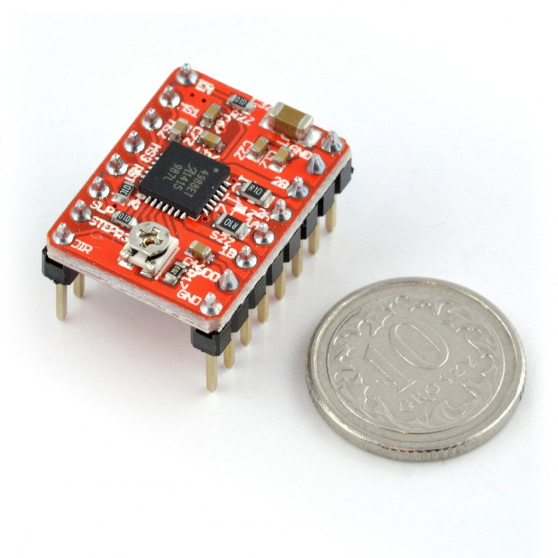 Schrittmotortreiber A4988 RepRap - red