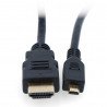 MicroHDMI - HDMI-Kabel - 3m - zdjęcie 1