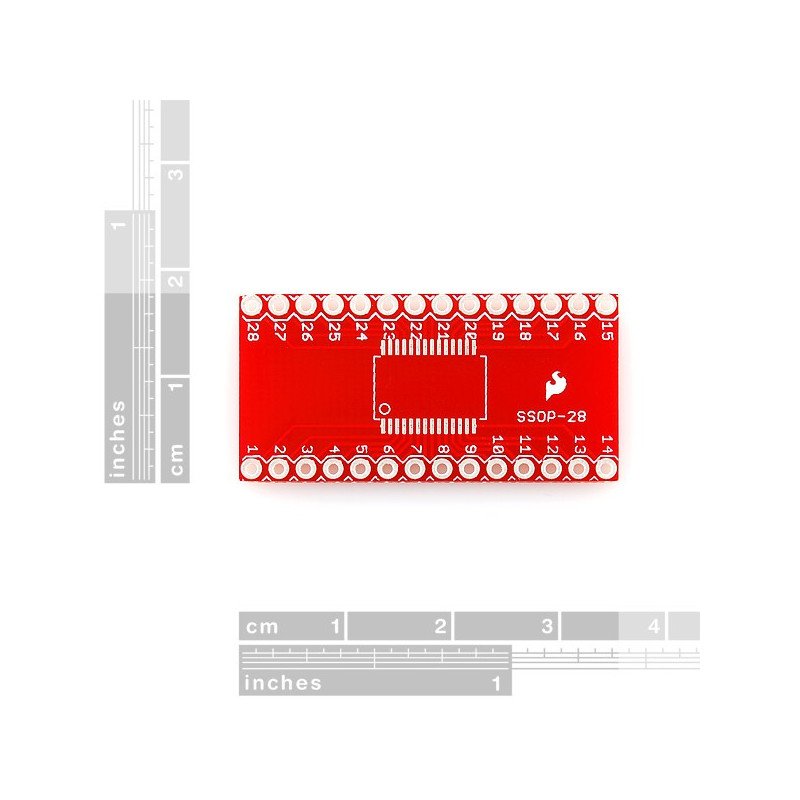 SSOP-auf-DIP-28-Pin-Adapter – SparkFun BOB-00500