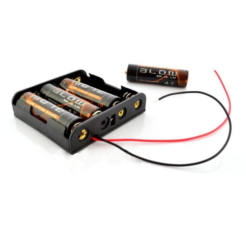 Korb für 4 AA-Batterien (R6)
