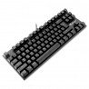 Mechanische Tastatur – Genesis Thor 300 TKL, weiße Hintergrundbeleuchtung – Rot - zdjęcie 2