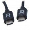 USB-C - USB-C 3.1 1m Power Delivery 100W Green Cell Kabel - zdjęcie 3