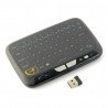 Smart H18 Wireless Keyboard Tastatur + Maus - schwarz - zdjęcie 1