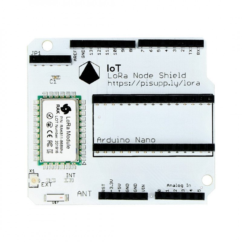 IoT LoRa Node Shield (868 MHz / 915 MHz) - kompatibel mit Arduino