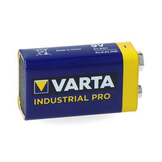 Varta Industrial 9V 4022 6LR61 Alkalibatterie