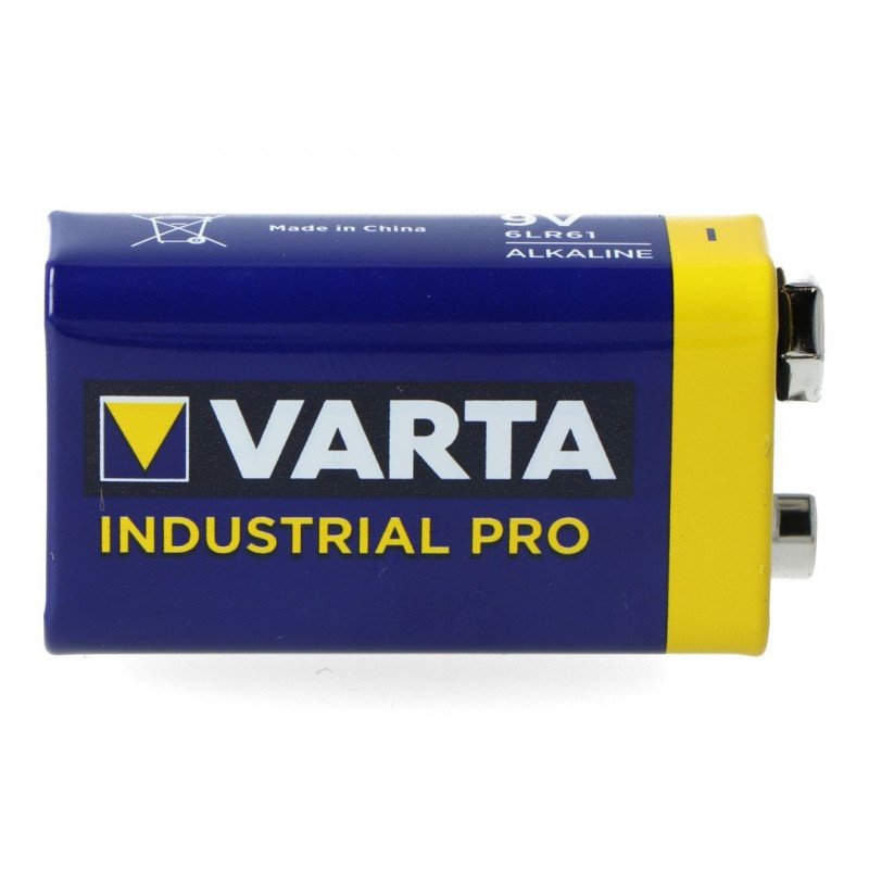Varta Industrial 9V 4022 6LR61 Alkalibatterie