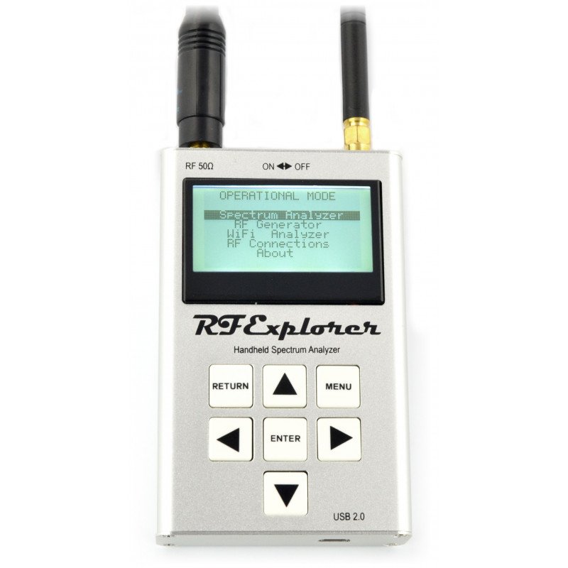 Tragbarer Spektrumanalysator RF Explorer - 3G Combo