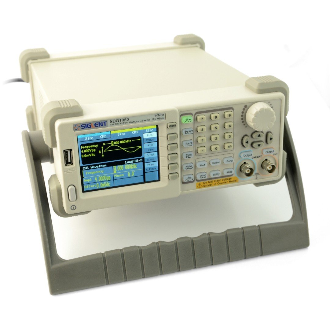 DDS Siglent SDG1050 50 MHz 2-Kanal-Funktionsgenerator
