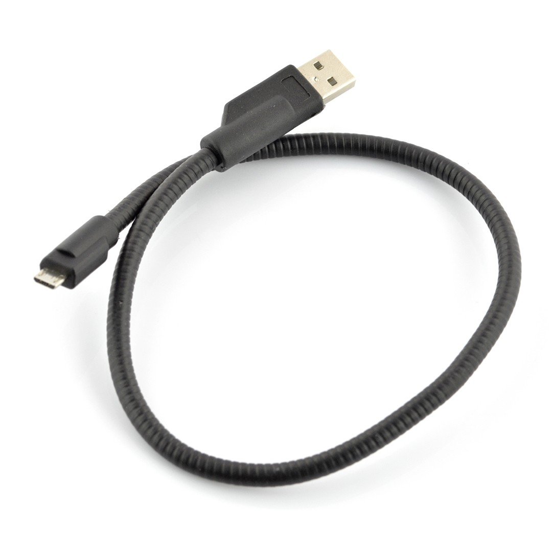 USB A - microUSB - B Kabel 0,45 m - steif