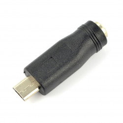 Adapter 5,5/2,1mm Buchse - MicroUSB Stecker