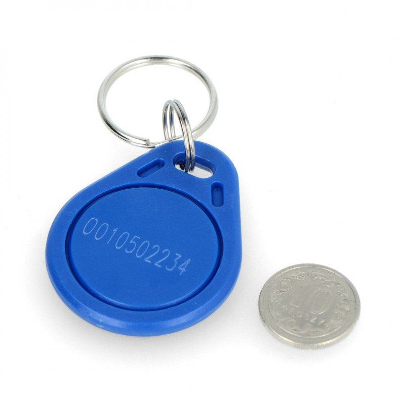 RFID Schlüsselanhänger S103N-BE - 125kHz blau - 10St.