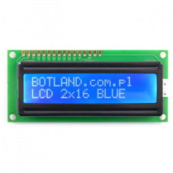 LCD-Display 2x16 Zeichen blau