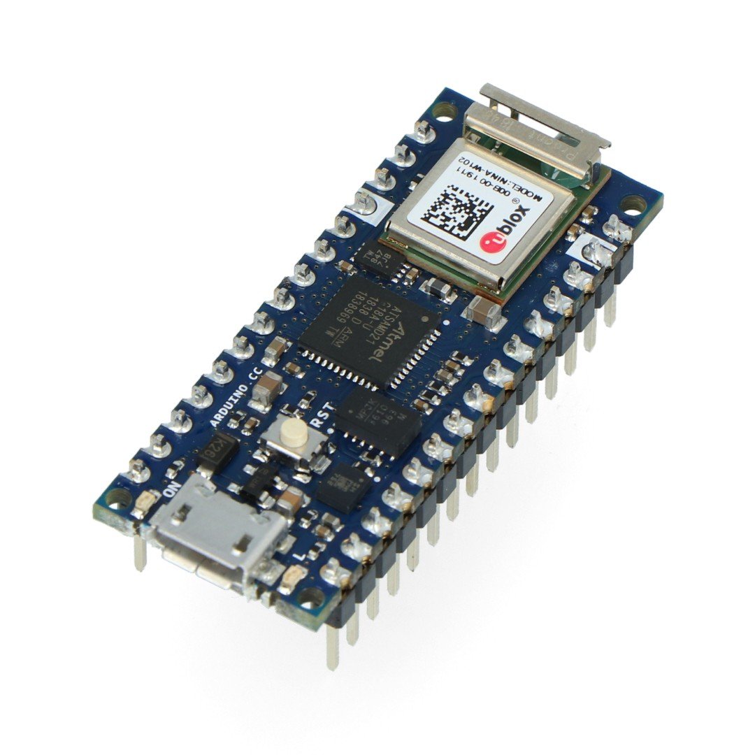 Arduino Nano 33 IoT mit Anschlüssen
