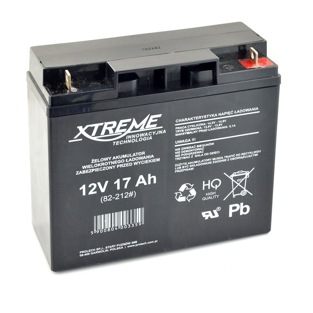 Gelbatterie 12V 17Ah Xtreme
