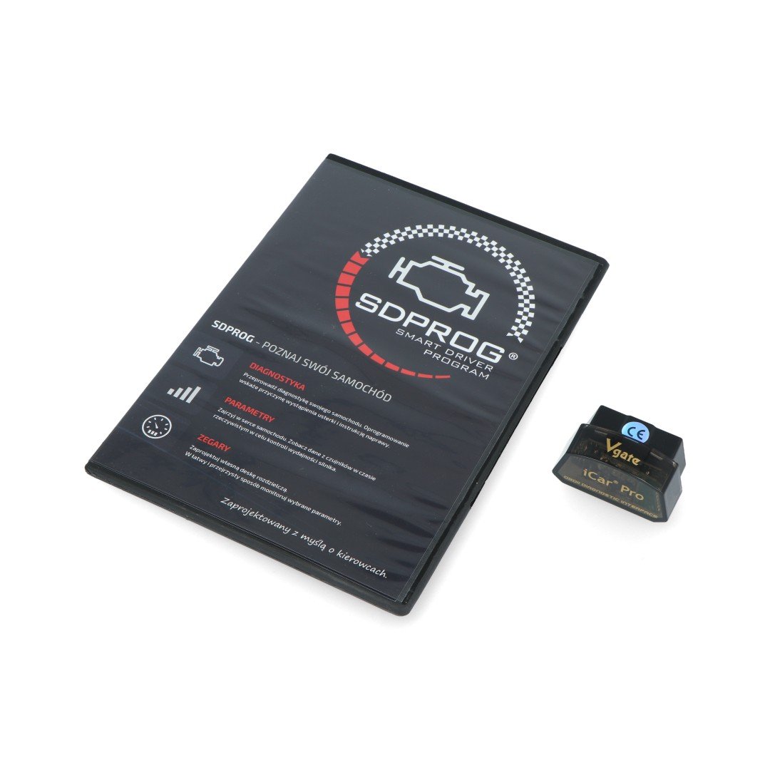SDPROG + VGate iCar Pro WiFi-Diagnosekit