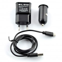 Blow microUSB 2in1 5V 2A Raspberry Pi Netzteil, Autoladegerät