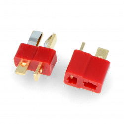 Ein Paar T-DEAN-Anschlüsse