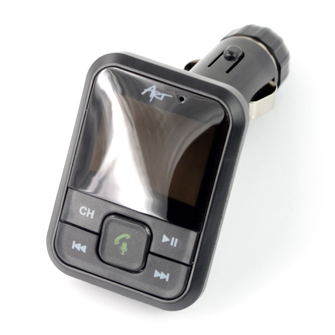 FM-MP3-Autosender - ART FM-08BT - Bluetooth, USB, microSD, LCD 1,3 ''