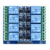 8-Kanal Relaismodul mit Optoisolation - 10A / 250VAC Kontakte - 5V Spule - zdjęcie 3