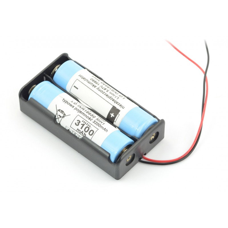 Korb für 2 Batterien Typ 18650