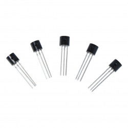 Bipolartransistor NPN BC338-40 25V / 0,8A - 5St.