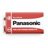 Panasonic 6F22 9V Batterie - zdjęcie 3