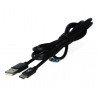 Kabel eXtreme USB 2.0 Type-C Silikon schwarz - 1,5 m - zdjęcie 3