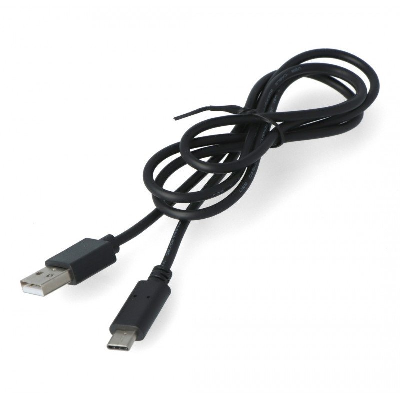 Lanberg USB Typ A - C 2.0 schwarzes Kabel - 1m