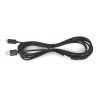 Lanberg USB Typ A - C 2.0 schwarzes Kabel - 3m - zdjęcie 3