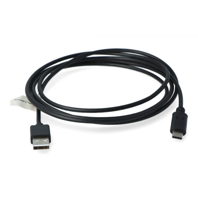 Lanberg USB Typ A - C 2.0 schwarzes QC 3.0-Kabel - 1,8 m