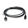 Lanberg USB Typ A - C 2.0 schwarzes QC 3.0-Kabel - 1,8 m - zdjęcie 2